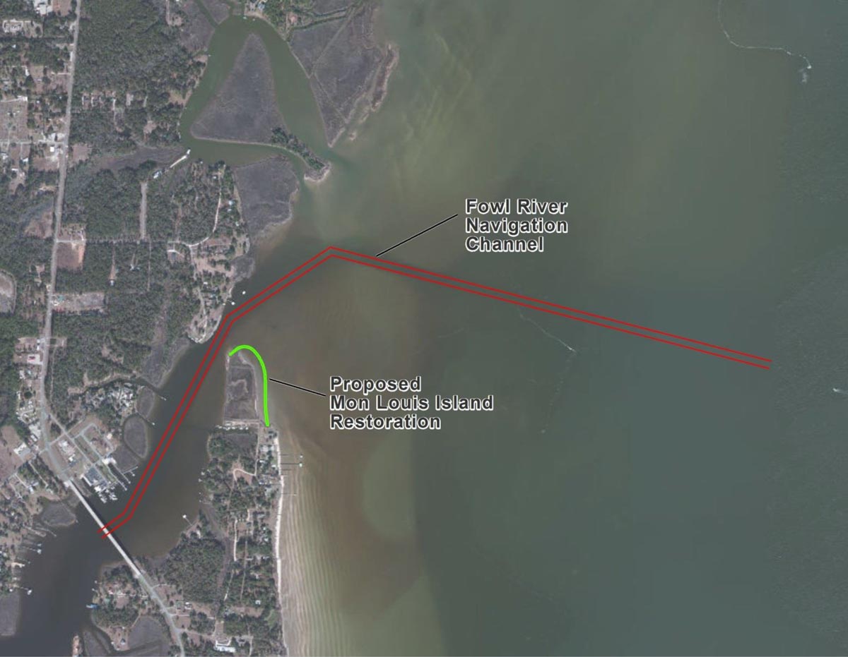 Mon Louis Island Tip Restoration Plan