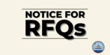 Notice for RFQ Image for website